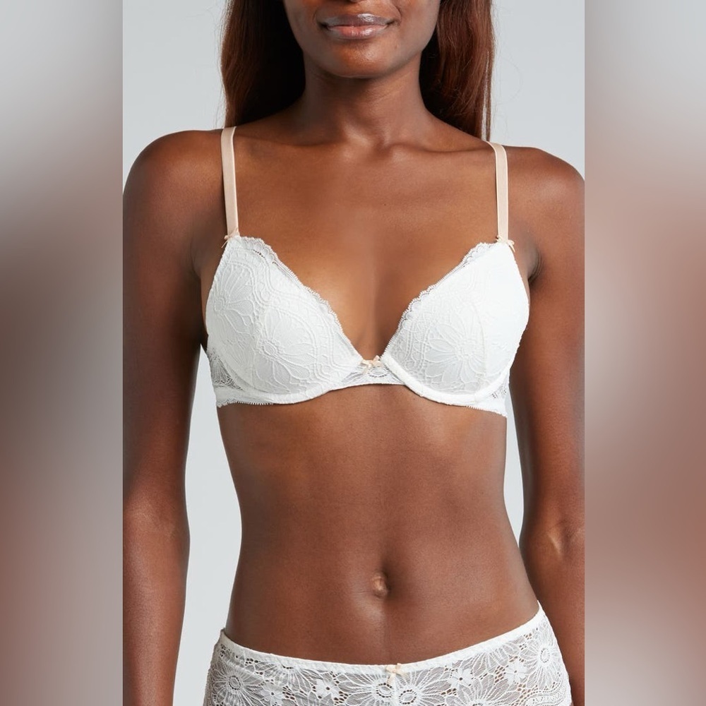 Etam Cosmos Underwire Bra, ECRU, Size 36C, NWT